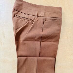 Express Editor Camel Trousers in 4 Long